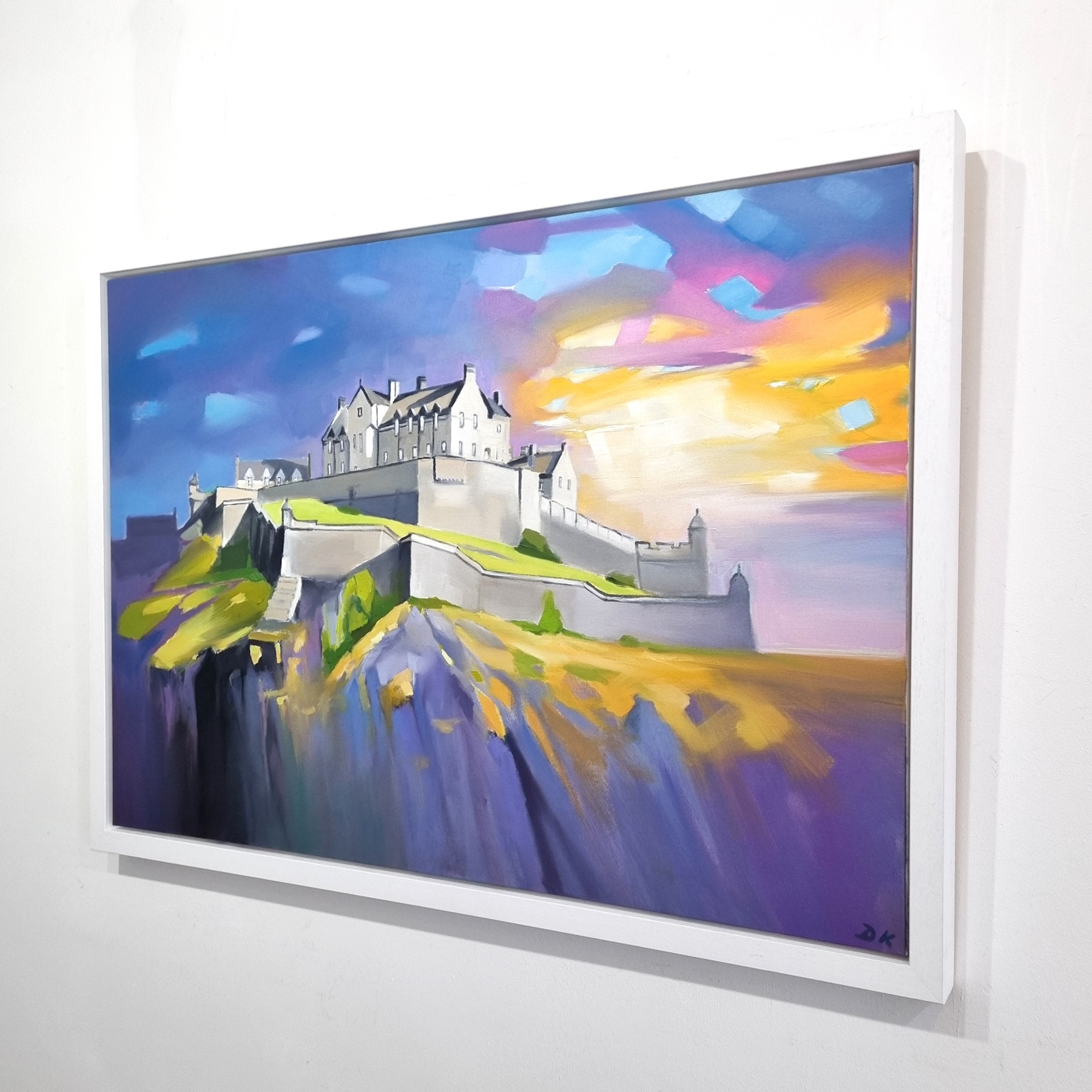 'Edinburgh Castle' by artist DK  MacLeod